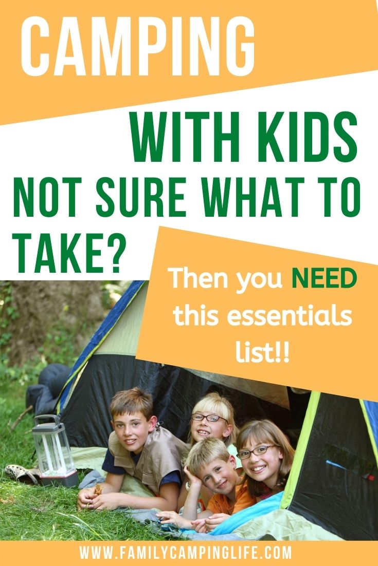 Ultimate Family Camping Checklist - Family Camping Life