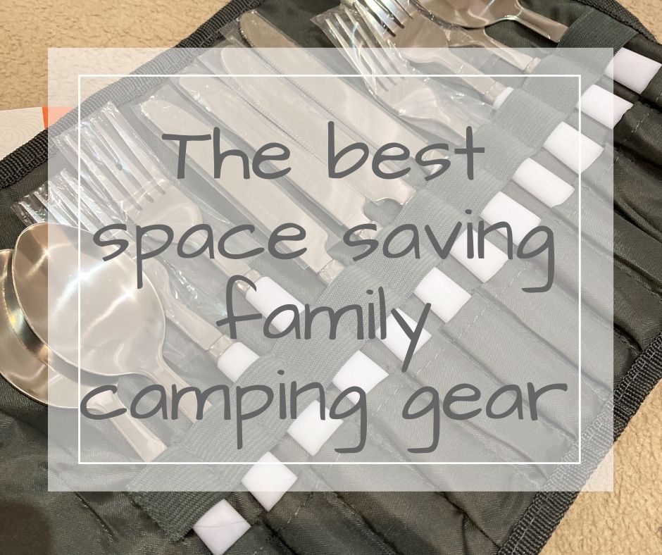 space saving family camping gear