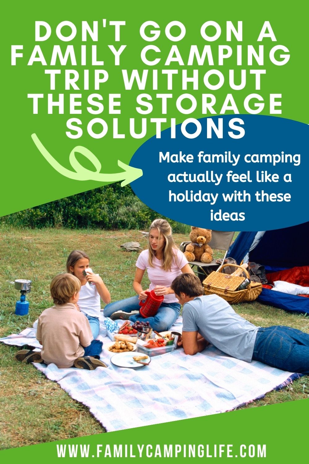 Clothes storage camping