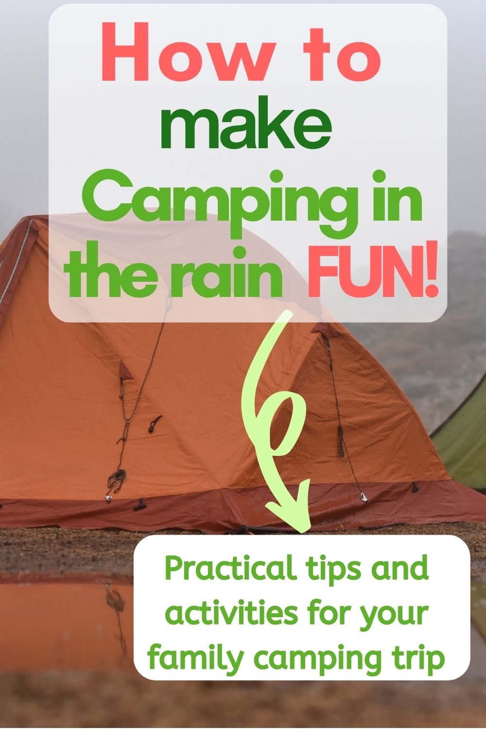 camping in the rain hacks